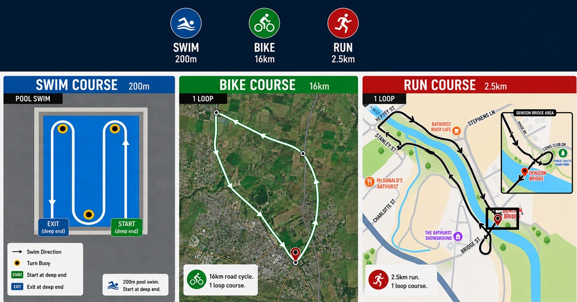 Town Tri Course